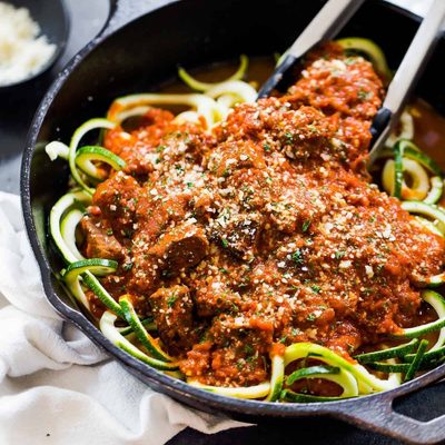 A picture of 4 Ingredient Creamy Vodka Steak Pasta