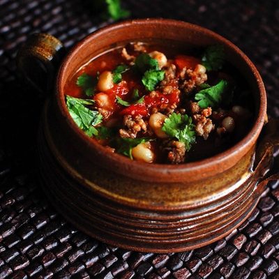 A picture of <span class="fn">Spicy Sausage Posole